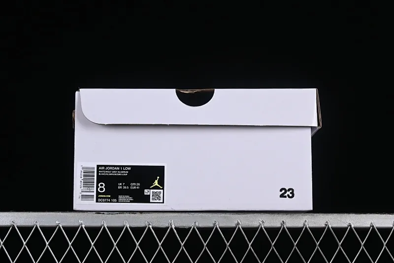 All Categories Air Jordan Jordan Series Basketball Shoes Air Jordan 1 Low Air Jordan 1 Low AJ1 Joe 1 Wolf Gray Low-top Cultural Leisure Sports Shoes DC0774-105